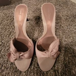 Nine West Lilac Slip on Heels Size 9.5